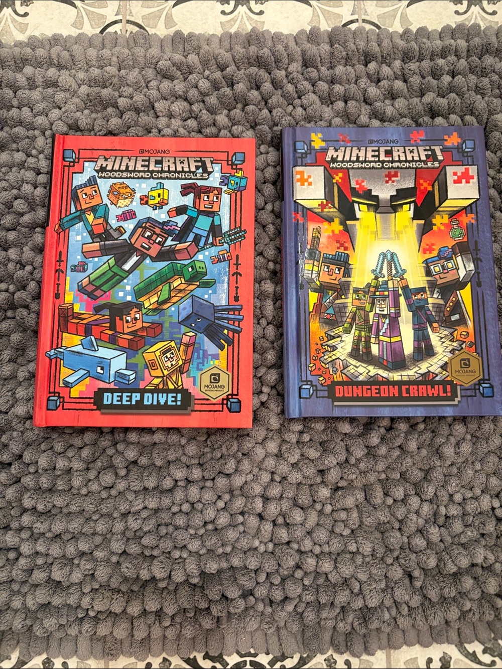 Minecraft Woodsword Chronicles books 3 & 5